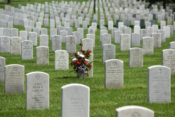 Washington Junio 2018 Cementerio Nacional Arlington —  Fotos de Stock