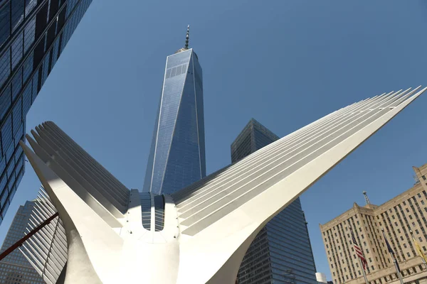 ニューヨークのニューヨーク アメリカ合衆国 2018 つの世界貿易センター — ストック写真
