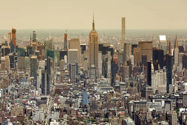Paysage Urbain New York Vue Dessus Sur New York — Photo