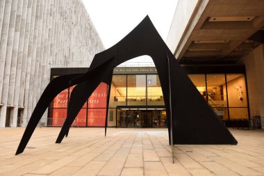 New York, USA - May 29, 2018: New York Public Library For the Performing Arts. clipart