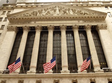 New York, ABD - 10 Haziran 2018: New York Stock Exchange.
