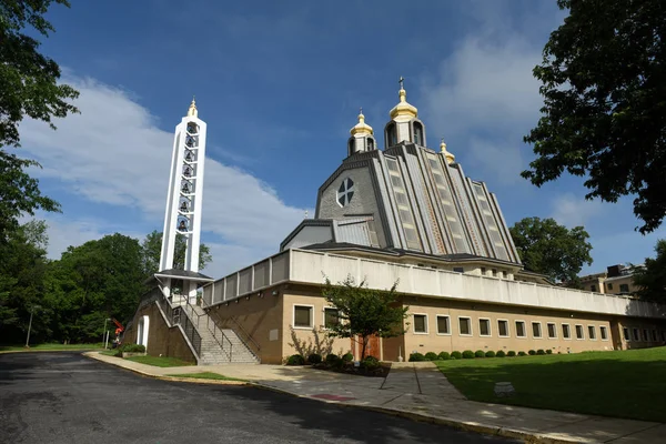 在华盛顿特区的神圣家庭的乌克兰天主教民族圣地 — 图库照片