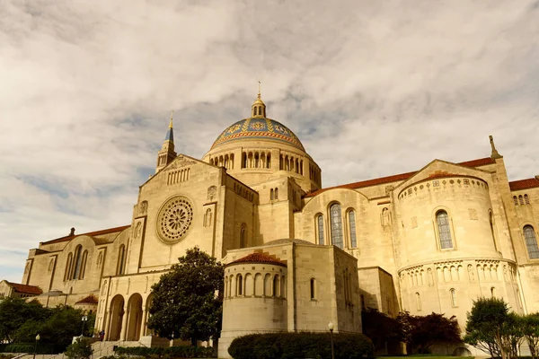 Basílica Santuário Nacional Imaculada Conceição Washington — Fotografia de Stock