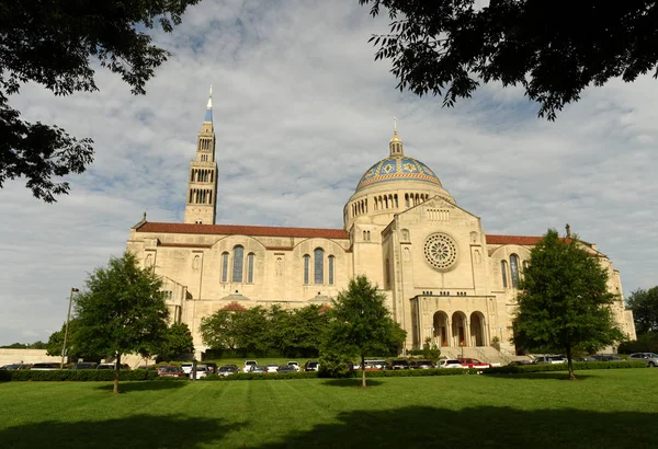 Basílica Santuário Nacional Imaculada Conceição Washington — Fotografia de Stock