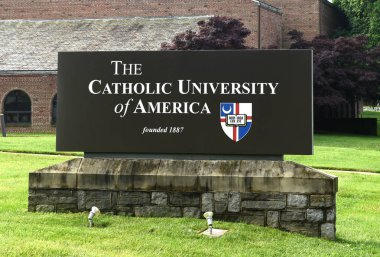 Washington, Dc - 01 Haziran 2018: Katolik Üniversitesi of America
