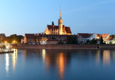 Kilise Kutsal Haç ve St Bartholomew Wroclaw, Polonya