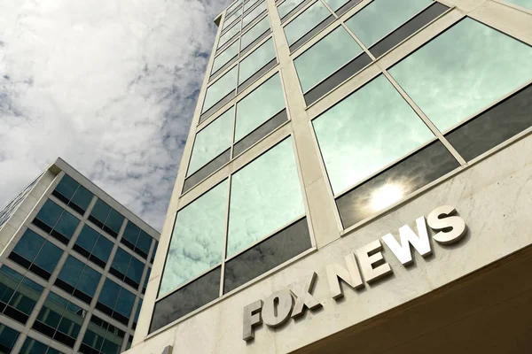 Вашингтон Округ Колумбія Червня 2018 Fox News Бюро Вашингтоні Округ — стокове фото