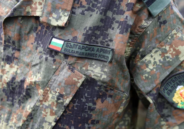 Болгарія Армії Уніформи Болгарські Війська — стокове фото