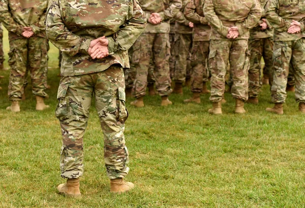 Amerikaanse Troepen Ons Soldaten Ons Leger — Stockfoto