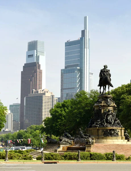 Philadelphia Városkép Amerikai Egyesült Államok — Stock Fotó