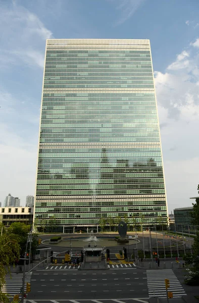 Nova Iorque Eua Maio 2018 Edifício Das Nações Unidas Nova — Fotografia de Stock