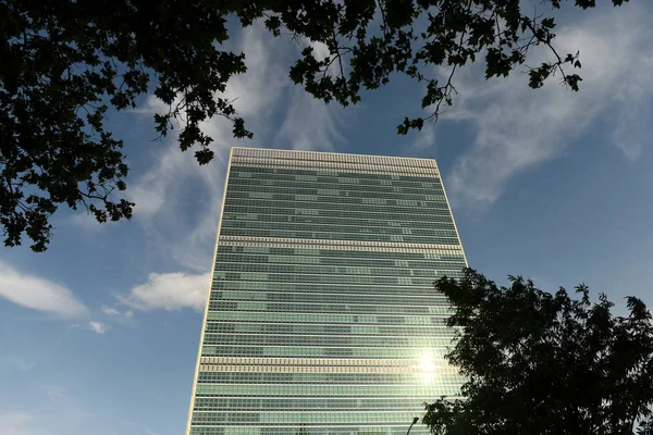 Nueva York Mayo 2018 Edificio Las Naciones Unidas Nueva York — Foto de Stock