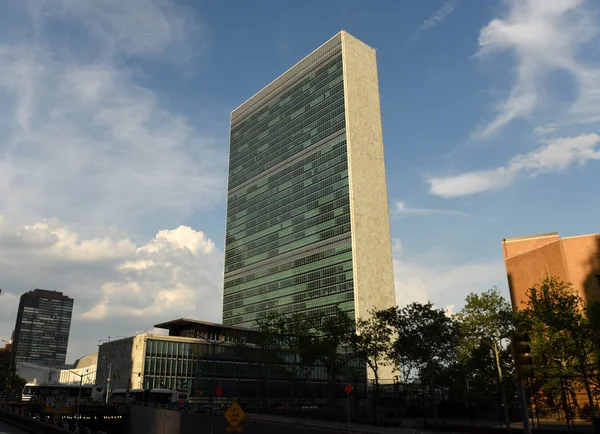 Nueva York Mayo 2018 Edificio Las Naciones Unidas Nueva York — Foto de Stock