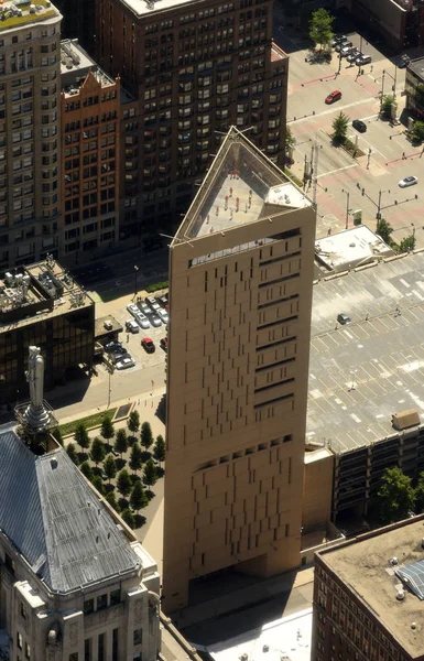 Chicago Eua Junho 2018 Top View Metropolitan Correctional Center Chicago — Fotografia de Stock