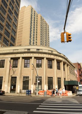 New York, ABD - 9 Haziran 2018: Birleşik Devletler posta hizmeti (Usps) 93 4 Ave New York'ta. 