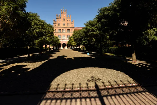 Nationale Universität Tscherniwzi Ukraine Ehemalige Residenz Bukowinischer Und Dalmatinischer Metropoliten — Stockfoto