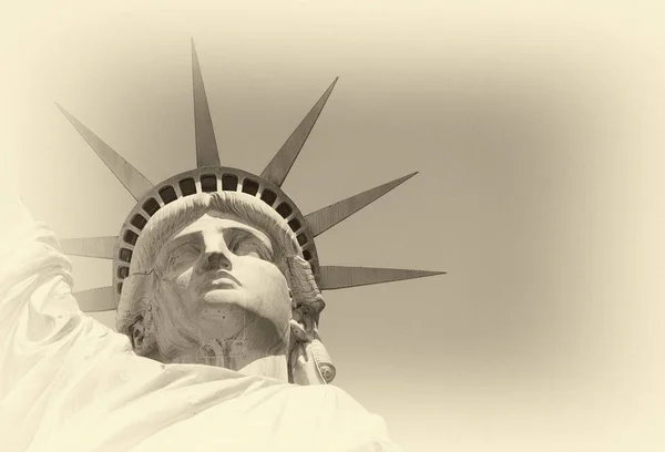 Szabadság Szobor New York City Amerikai Egyesült Államok — Stock Fotó