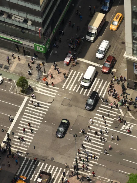 New York Usa Června 2018 Pohled Mrakodrapů Ulicích New York — Stock fotografie