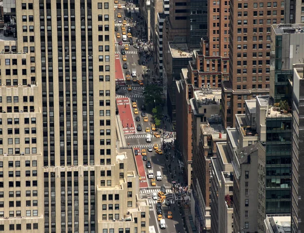 Nowy Jork Usa Czerwca 2018 Widok Wieżowców Ulicach Nowego Jorku — Zdjęcie stockowe