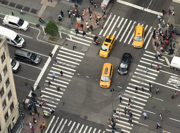 Nueva York Estados Unidos Junio 2018 Vista Desde Rascacielos Las —  Fotos de Stock