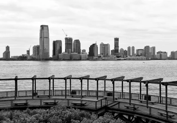 New Jersey City Stadsbild Jersey City New Jersey Från Manhattan — Stockfoto