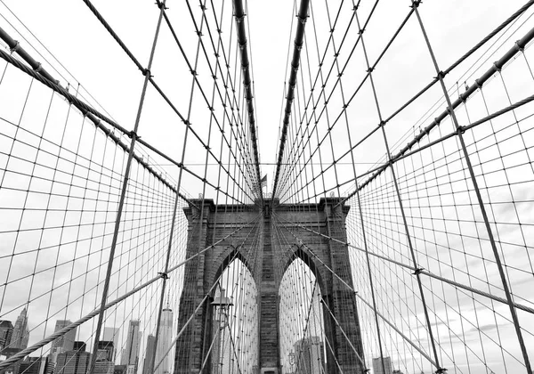Brooklyn Brücke New York City Usa — Stockfoto