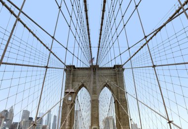 New York 'taki Brooklyn Köprüsü, ABD