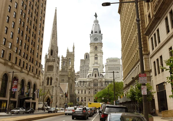 Philadelphia, Amerikai Egyesült Államok - 2018. május 29.: Philadelphia City Hall-ban downtown, Philadelphia, Pa, Amerikai Egyesült Államok — Stock Fotó