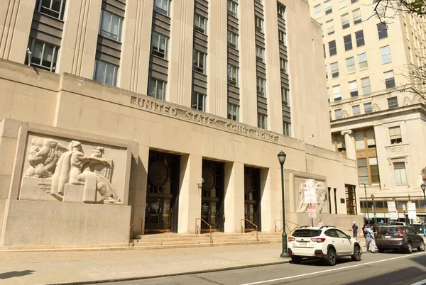 Philadelphia, Verenigde Staten - 29 mei 2018: Verenigde State gerechtsgebouw in Philadelphia, Pa, Verenigde Staten — Stockfoto
