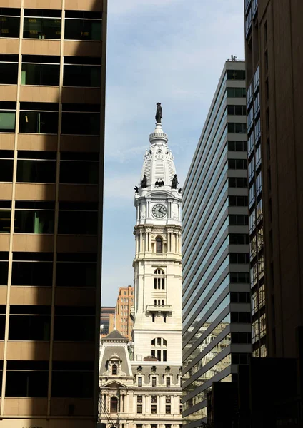 Philadelphia City Hall-ban downtown, Philadelphia, Pa, Amerikai Egyesült Államok — Stock Fotó
