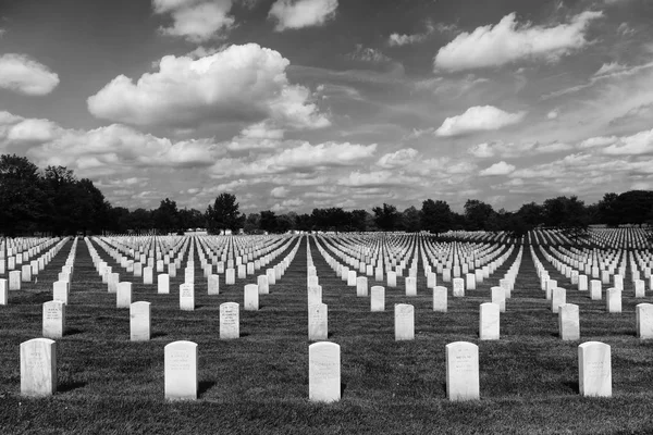 Washington Czerwca 2018 Narodowy Cmentarz Arlington — Zdjęcie stockowe
