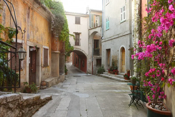 Medieval village in Roquebrune-Cap-Martin, — Stock Photo, Image