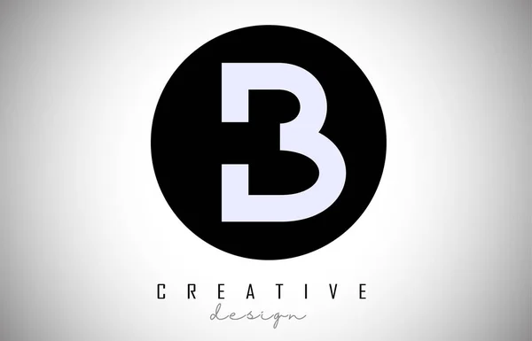 B písmeno Logo Monogram vektorový Design. Na kreativní B písmeno ikonu — Stockový vektor