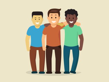 Arkadaşlar yatay poster