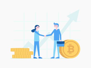 Erkek ve kadın eller poster sallayarak