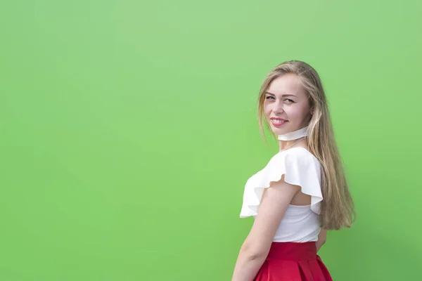 Pretty happy girl — Stock Photo, Image