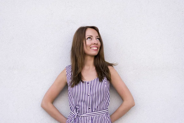 Mutlu güzel rüya kadın