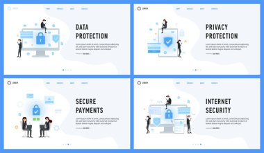 Veri gizlilik koruma ve Internet ödemeler güvenlik seti