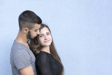 Erkek ve kız birlikte vaktinizi