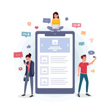 Modern tablet yakın kişi