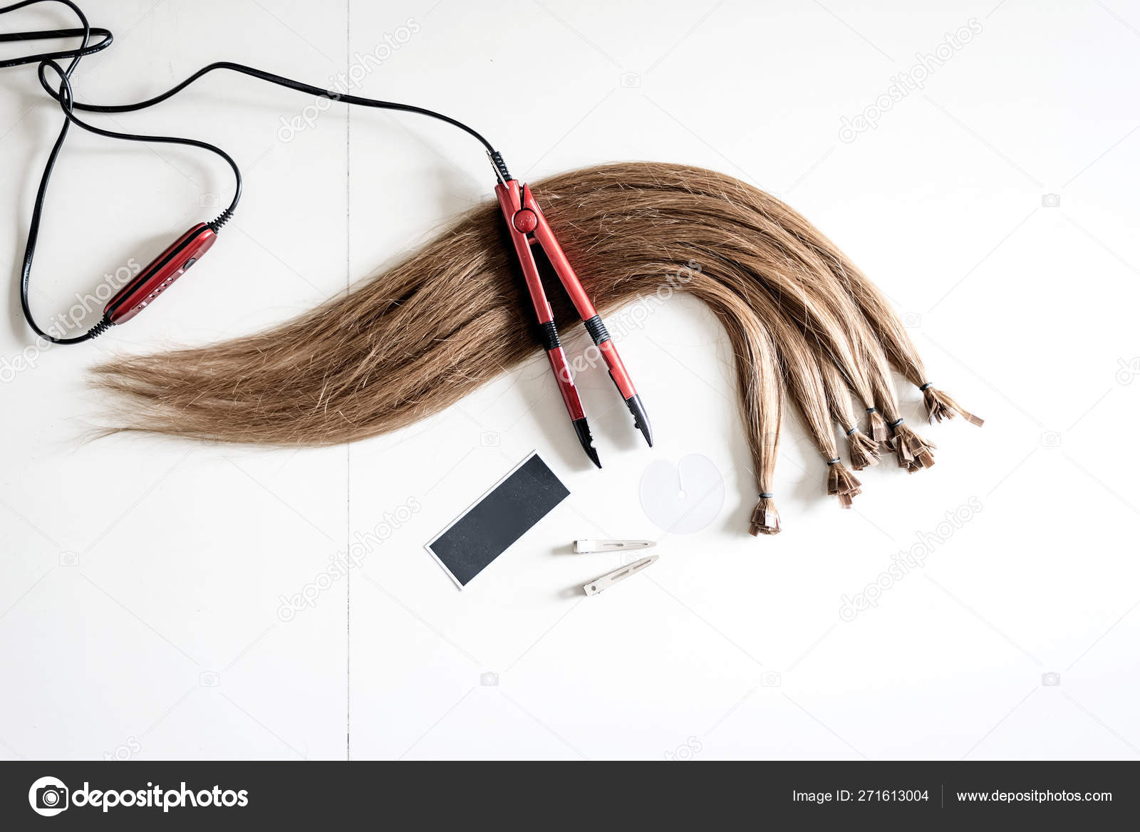 Hair hot sale extensions equipment