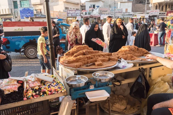 Baghdad Iraq July 2019 Street Photography Many People Baghdad — Photo