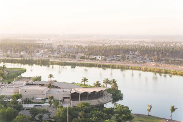 Baghdad Iraq Luglio 2019 Bella Vista Dall Alto Dal Parco — Foto Stock