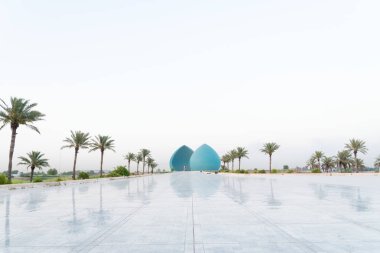 Bağdat, Irak - 27 Haziran 2019: Al-Shaheed Anıtı, Şehitler Anıtı