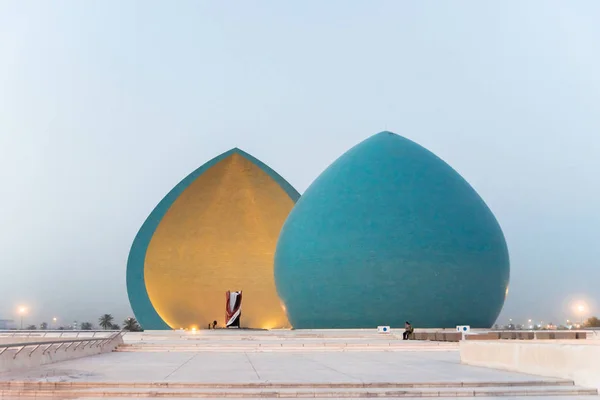 Irak Bagdad Juillet 2019 Monument Shaheed Belles Couleurs — Photo