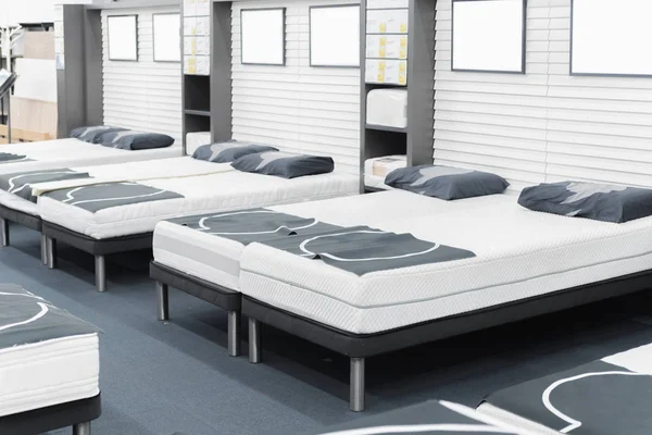 Selling Memory Foam Mattresses Comfortable Beds — 스톡 사진