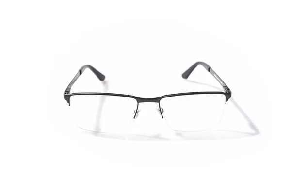 Kurzsichtige Oder Presbyopie Brille Isoliert Auf Weißem Hintergrund Kurzsichtigkeit Konzept — Stockfoto