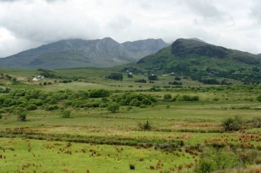 Batı İrlanda Connemara.Beautiful doğası.