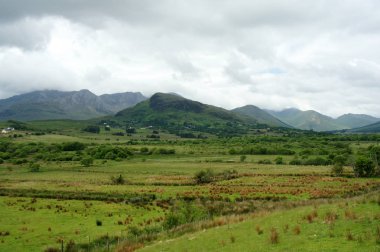 Batı Ireland.Connemara manzara.
