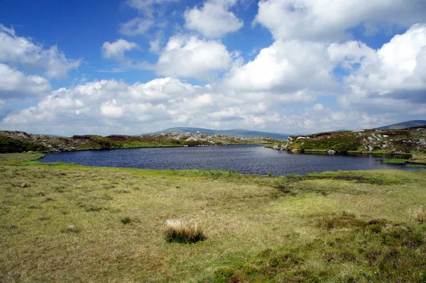 Lough Firrib Pequeno Lago Glacial Nas Montanhas Wicklow Irlanda — Fotografia de Stock